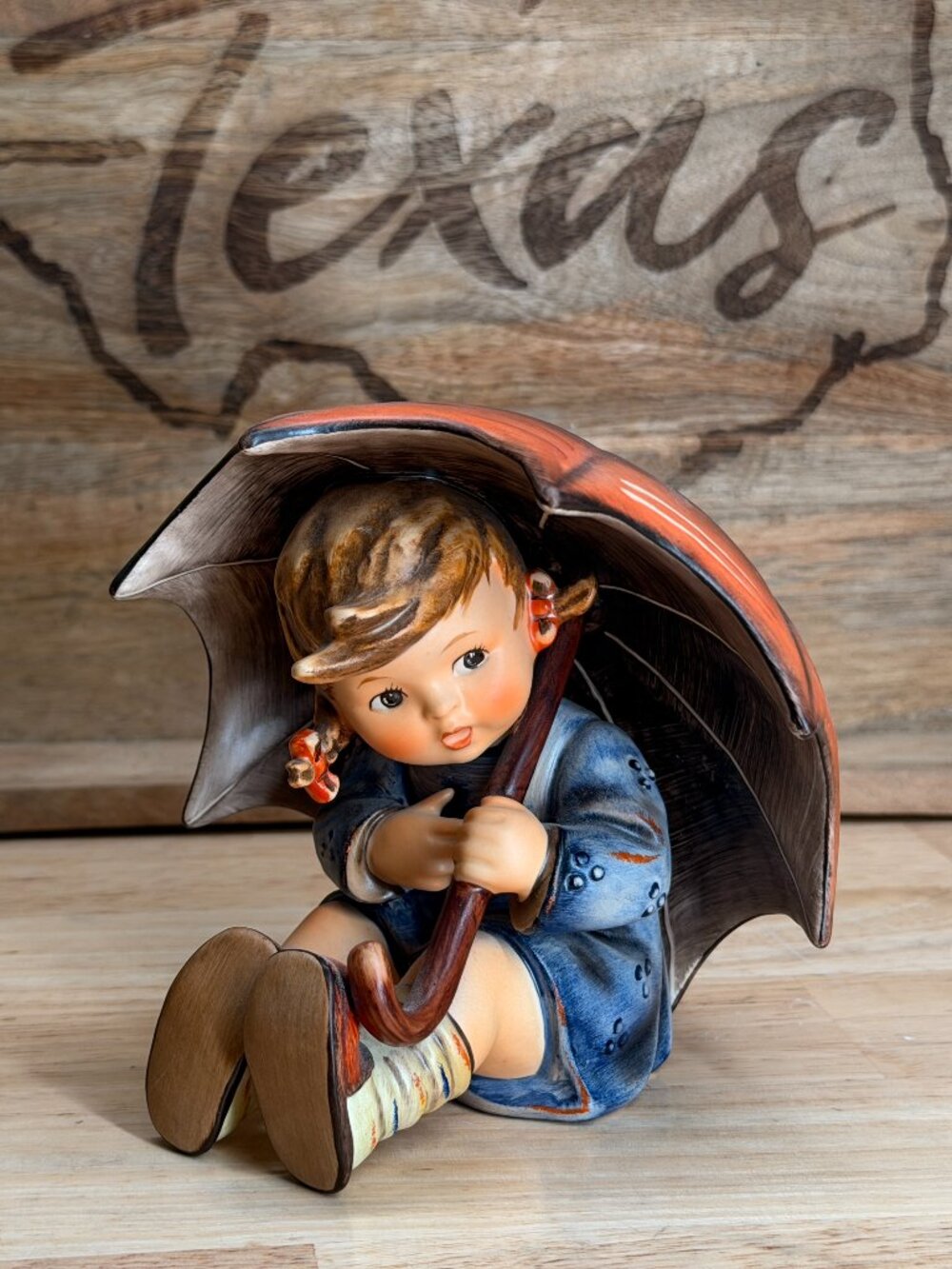 Goebel Hummel Umbrella Girl 152/0 B 1957 5โ Figurine Vintage from Germany